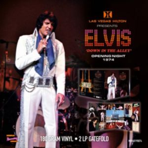 Elvis Presley - Las Vegas - 'Down in the alley' opening night 1974 2LP