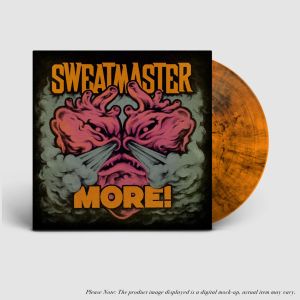 Sweatmaster- More! LP Limited Transparent Orange/Black Smoke vinyl