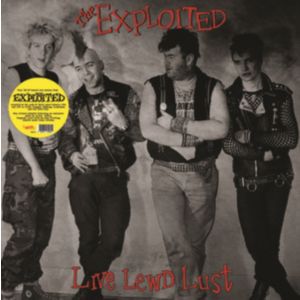 Exploited - Live Lewd Lust LP  Radiation Reissues Coloured Vinyl