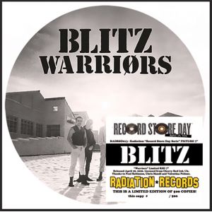 Blitz - Warriors/Youth (Limited Edition) 7" PIC DISC RSD 2026 RELEASE