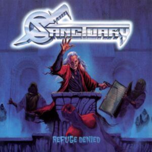 SANCTUARY - Refuge Denied LP translucent blue coloured vinyl