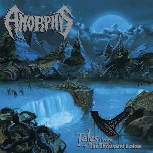 AMORPHIS - Tales from the thousand lakes LP UUSI Relapse LTD CLEAR/BLUE marble vinyl