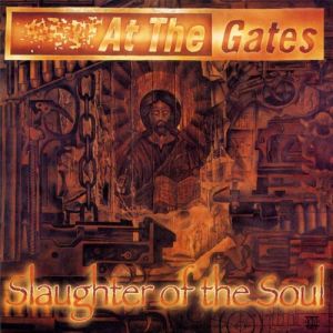 AT THE GATES - Slaughter of the Soul LP UUSI Earache LTD Total Metal Exhibition 2025 BLACK / RED vinyl