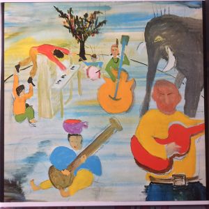 BAND - Music from the big pink LP Capitol Records ‎