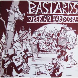 BASTARDS - Siberian Hardcore LP LTD WHITE VINYL