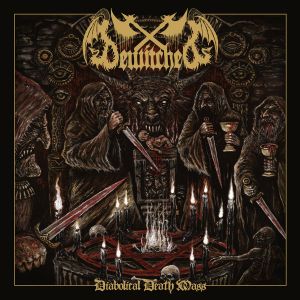 BEWITCHED - Diabolical Death Mass LP UUSI Osmose LTD Red Marbled Vinyl