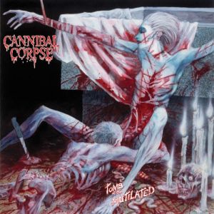CANNIBAL CORPSE - Tomb Of The Mutilated LP UUSI Metal Blade BLACK vinyl insert poster