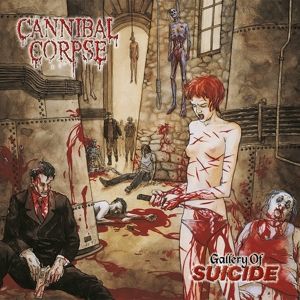CANNIBAL CORPSE - Gallery of Suicide LP UUSI Metal Blade 180gram black