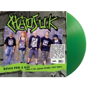 CHAOS U.K. - Kings For A Day (The Vinyl Japan Years: 1991-2001) LP UUSI radiation LTD 500 colour vinyl