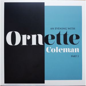 COLEMAN ORNETTE - An Evening With Ornette Coleman, Part 2 LP
