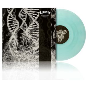 CORONER - Dissonance Theory LP UUSI Century Media LTD COKE BOTTLE CLEAR vinyl