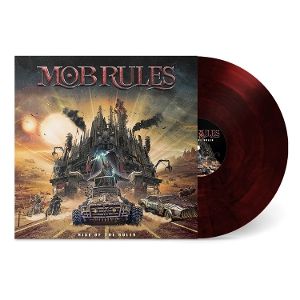 Mob Rules - Rise of the ruler LP Savage Red Marbled Vinyl