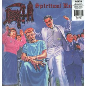 DEATH - Spiritual Healing LP UUSI Relapse LTD CUSTOM TRI-COLOR MERGE WITH Splatter EDITION Vinyl