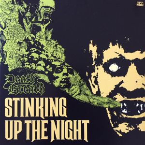 DEATH BREATH - Stinking Up The Night LP UUSI Black Lodge LTD LIGHT GREEN vinyl
