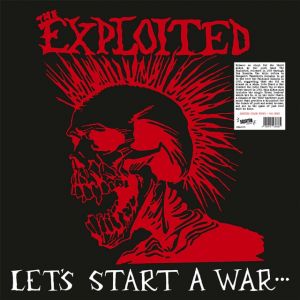 EXPLOITED - Let's Start A War... ...Said Maggie One Day LP UUSI Radiation LTD 500 COLOUR vinyl