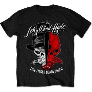 Five Finger Death Punch Unisex T-Shirt: Jekyll & Hyde M