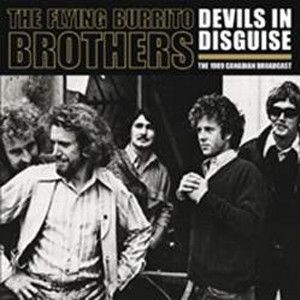 FLYING BURRITO BROTHERS - Devils in disguise 1971 live broadcast 2-LP Let Them Eat Vinyl UUSI M/M