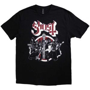 Ghost Unisex T-Shirt: Road to Rome (Black) (Large)