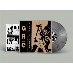 GRC - Sloboda narodu LP FOAD Records with booklet LTD diehard marble silver vinyl