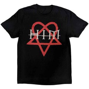 HIM Unisex T-Shirt: Heartagram (X-Large)