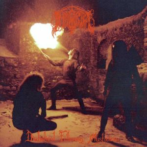 IMMORTAL - Diabolical Fullmoon Mysticism LP UUSI Osmose LTD ORANGE/BLACK SPLATTER vinyl