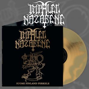 IMPALED NAZARENE - Suomi Finland Perkele LP UUSI Osmose LTD GOLD vinyl