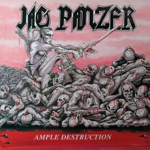 JAG PANZER - Ample Destruction LP METALCORE COVER LTD RED VINYL