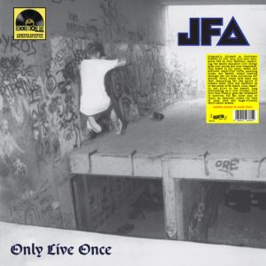 JFA - Only Live Once LP UUSI Radiation LTD COLOUR vinyl