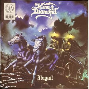KING DIAMOND - ABIGAIL LP UUSI Metal Blade LTD WHITE vinyl