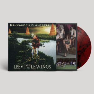 Leevi and the Leavings - Rakkauden planeetta LP RED/BLACK COLOURED