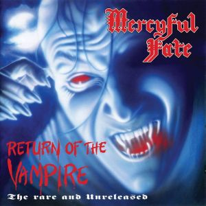MERCYFUL FATE - Return of the Vampire LP UUSI Metal Blade LTD numbered 300 STRAWBERRY RED WHITE MARBLED