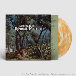 Kauko Röyhkä & Riku Mattila - Meidät pelastaa vain rakkaus LP Rajoitettu oranssi/valkoinen vinyyli, liite. 2. painos.