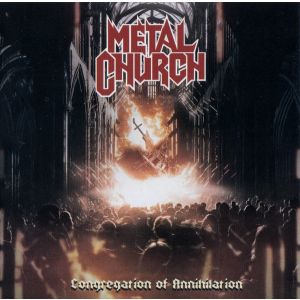 METAL CHURCH - Congregation of Annihilation LP UUSI Reaper LTD MARBLED vinyl