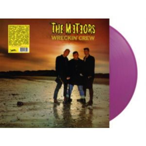 METEORS - Wreckin Crew LP UUSI Radiation LTD Purple Vinyl