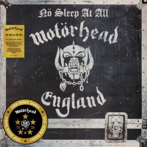 Motörhead - No Sleep At All  (50th Anniversary Edition) [Clear with black/white splatter Vinyl] LP