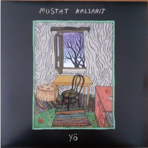 MUSTAT KALSARIT - Yö LP