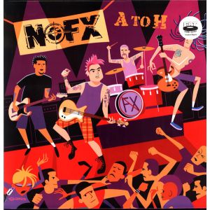 NOFX - A to H LP Transparent Magenta Vinyl