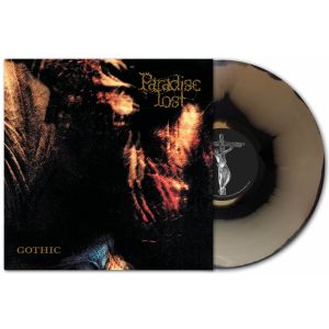PARADISE LOST - GOTHIC (35TH ANNIVERSARY) LP UUSI PEACEVILLE LTD GOLD/BLACK CORONA vinyl