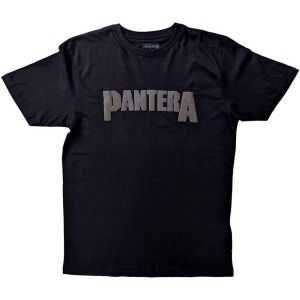 Pantera Unisex Hi-Build T-Shirt: Leaf Skull (Large)