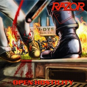 RAZOR - Open Hostility LP UUSI LTD GALAXY vinyl