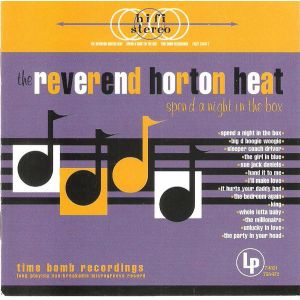 REVEREND HORTON HEAT - Spend a night in the box CD