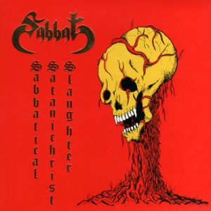 SABBAT -JAPAN- Sabbatical satanichrist slaughter 7-INCH-SET Nwn VG+/VG+