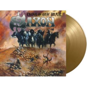 SAXON - Dogs of War LP UUSI Music On Vinyl LTD 1000 SILVER vinyl