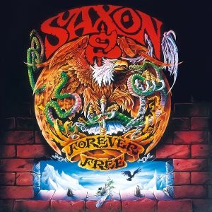 SAXON - Forever Free LP UUSI Music On Vinyl LTD 1000 WHITE vinyl