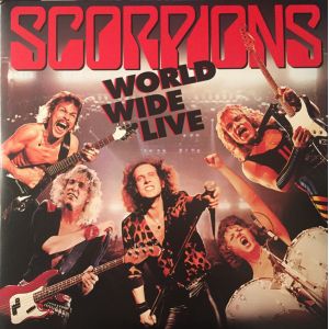 SCORPIONS - World Wide Live 2LP+CD 50th anniversary deluxe edition