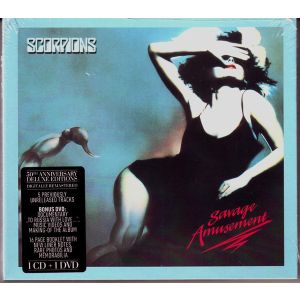SCORPIONS - Savage amusement CD+DVD