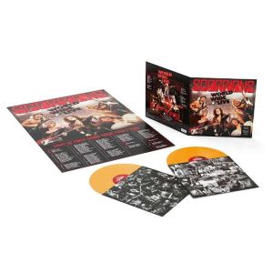 SCORPIONS - World wide live 2LP Orange Colored Vinyl