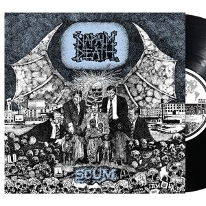 NAPALM DEATH - Scum LP UUSI Earache BLUE COVER