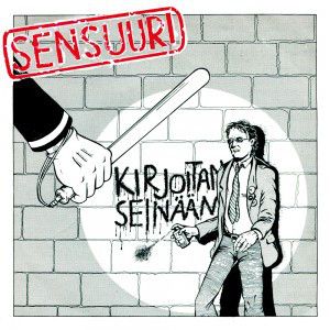 SENSUURI - Kirjoitan seinään 7-INCH Svart LTD RED VINYL