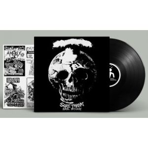 SORE THROAT - Aural butchery LP UUSI Foad Records Black vinyl